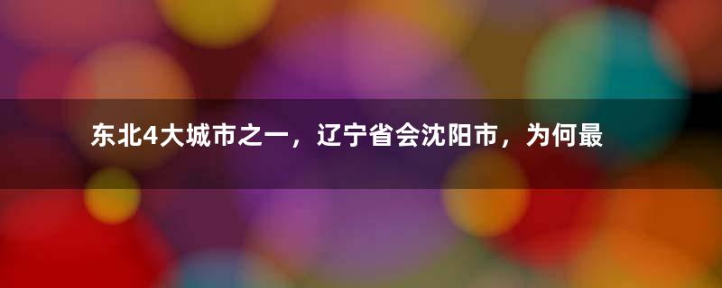 东北4大城市之一，辽宁省会沈阳市，为何最有机会人口千万？