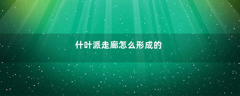 什叶派走廊怎么形成的