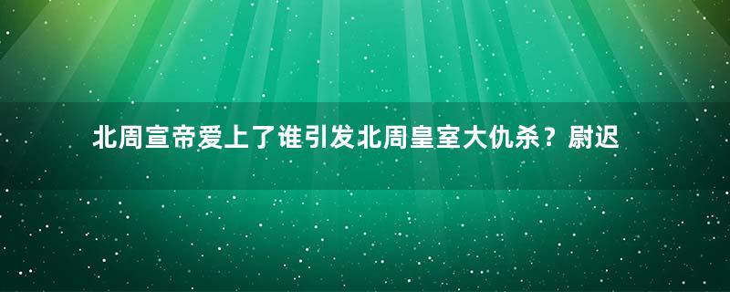 北周宣帝爱上了谁引发北周皇室大仇杀？尉迟炽繁的生平简介