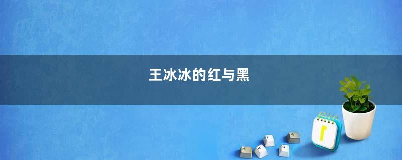 王冰冰的红与黑
