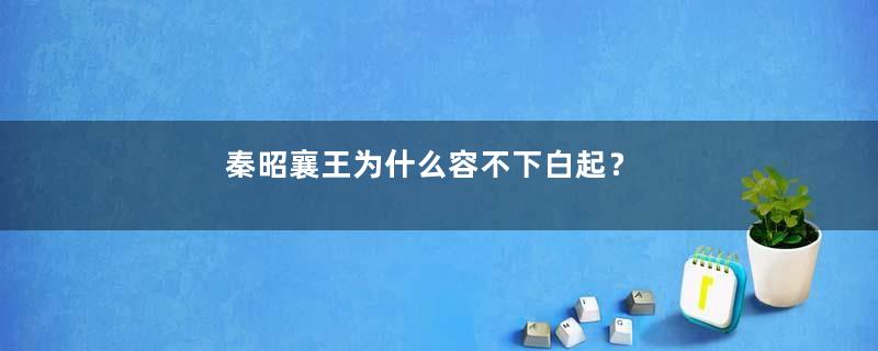 秦昭襄王为什么容不下白起？