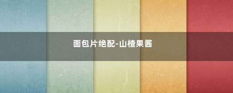 面包片绝配-山楂果酱